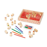 Wooden Favorite Things Stamp Set O8