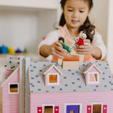 Wooden Fold & Go Dollhouse U4