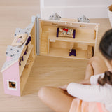 Wooden Fold & Go Dollhouse U4
