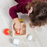 Wooden Food Groups Play Set – Dairy P3