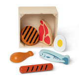 Wooden Food Groups Play Set – Protein F8