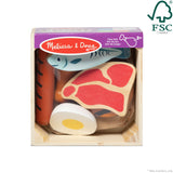 Wooden Food Groups Play Set – Protein F8