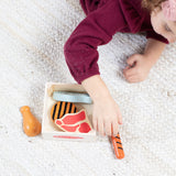 Wooden Food Groups Play Set – Protein F8