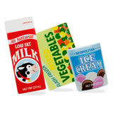 Wooden Fridge Food J6