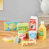 Wooden Fridge Food J6