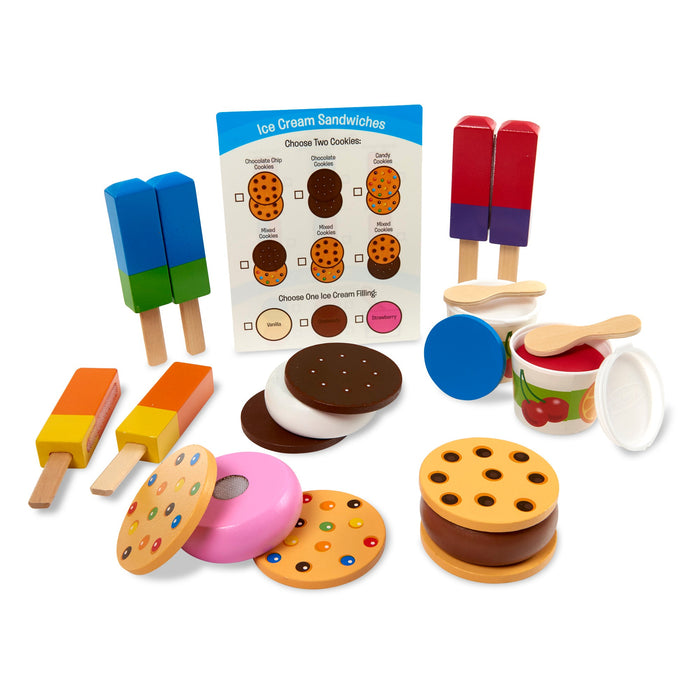 Wooden Frozen Treats Play Set D9