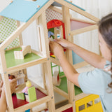 Wooden Hi-Rise Dollhouse C4