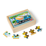 Wooden Jigsaw Puzzles in a Box - Construction B1