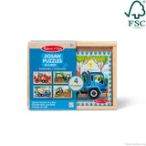 Wooden Jigsaw Puzzles in a Box - Construction B1