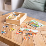 Wooden Jigsaw Puzzles in a Box - Construction B1
