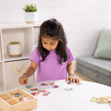 Wooden Jigsaw Puzzles in a Box - Vehicles A0