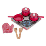 Wooden Kitchen Accessory Play Set W0