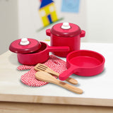 Wooden Kitchen Accessory Play Set W0