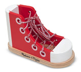 Wooden Lacing Shoe D3