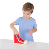 Wooden Lacing Shoe D3