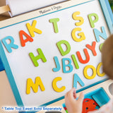 Wooden Letter Alphabet Magnets O2