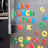 Wooden Letter Alphabet Magnets O2
