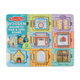 Wooden Magnetic Hide & Seek Board O9
