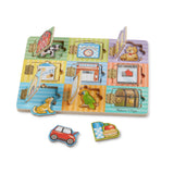 Wooden Magnetic Hide & Seek Board Q6