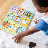Wooden Magnetic Hide & Seek Board Q6