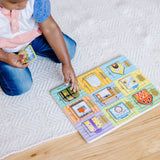 Wooden Magnetic Hide & Seek Board Q6