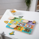 Wooden Magnetic Hide & Seek Board Q6