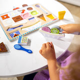 Wooden Magnetic Ice Cream Puzzle & Play Set - 16 Pieces V4