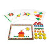 Wooden Magnetic Pattern Block Kit J4