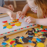 Wooden Magnetic Pattern Block Kit V8