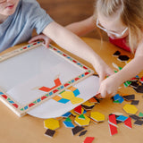 Wooden Magnetic Pattern Block Kit V8