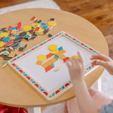 Wooden Magnetic Pattern Block Kit V8