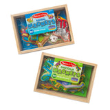 Wooden Magnets Bundle - Animals and Dinosaurs C4