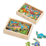 Wooden Magnets Bundle - Animals and Dinosaurs C4