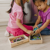 Wooden Magnets Bundle - Animals and Dinosaurs C4