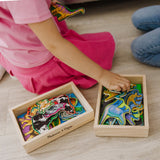 Wooden Magnets Bundle - Animals and Dinosaurs C4