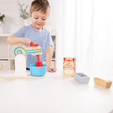 Wooden Make-a-Cake Mixer Set S9