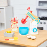 Wooden Make-a-Cake Mixer Set S9