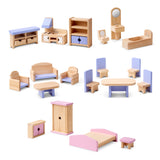 Wooden Multi-Level Dollhouse T7