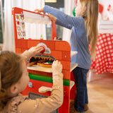Wooden Pizza Food Truck Activity Center Z5