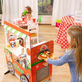 Wooden Pizza Food Truck Activity Center Z5