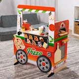 Wooden Pizza Food Truck Activity Center Z5