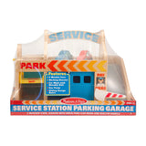 Wooden Service Station Parking Garage T7