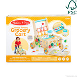 Wooden Shape Sorting Grocery Cart Z0