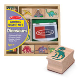 Wooden Stamp Set - Dinosaurs O0