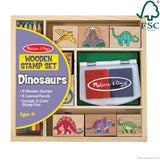 Wooden Stamp Set - Dinosaurs O0