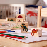 Wooden Stamp Set - Dinosaurs O0