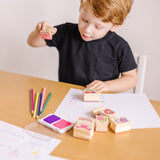 Wooden Stamp Set - Friendship R3