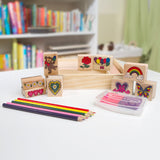 Wooden Stamp Set - Friendship R3