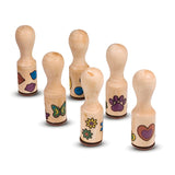 Wooden Stamp Set - Happy Handles N9