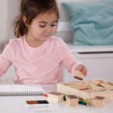 Wooden Stamp Set - Horses F0